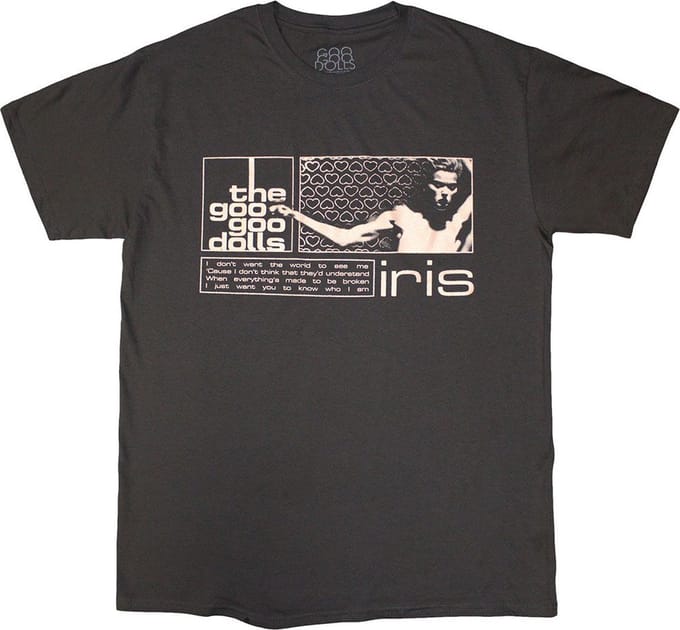 Goo Goo Dolls - Iris Heren T-shirt - S - Grijs