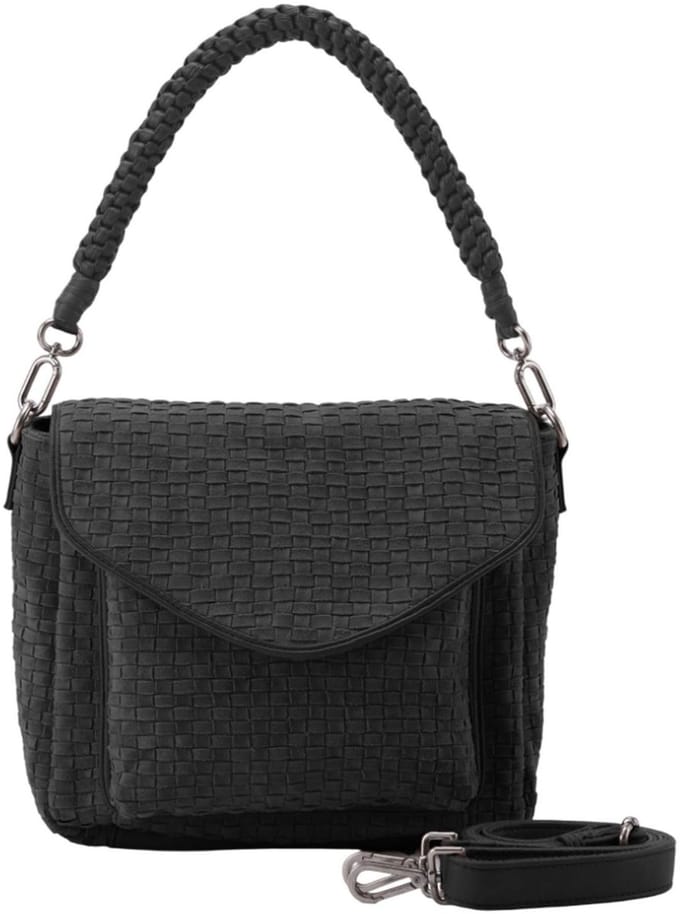FREDsBRUDER Schoudertas Natural Flow Shoulderbag Black Zwart