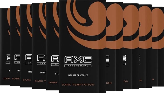 AXE After Shave Dark Temptation - 10 x 100 ml Voordeelverpakking