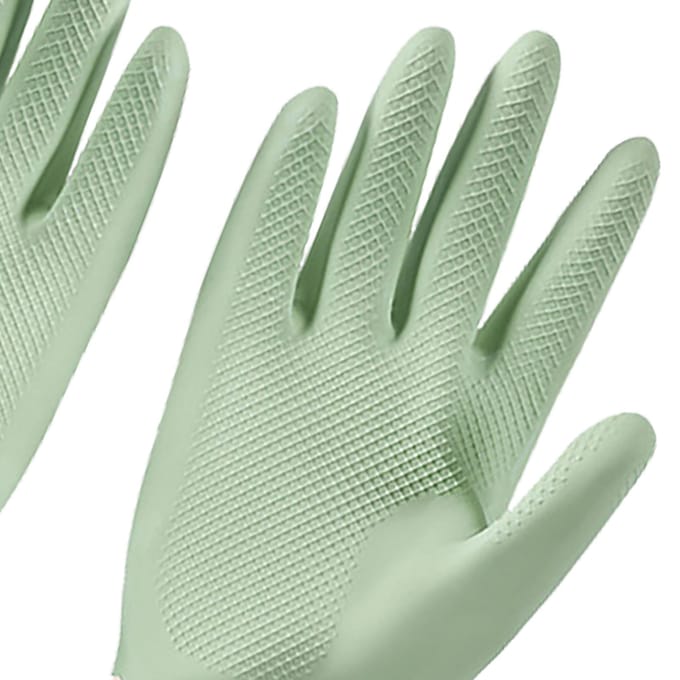 Schoonmaakhandschoenen Herbruikbaar Waterdicht Comfortabel Wasthandschoenen Huishoudhandschoenen voor Huis Keuken gray