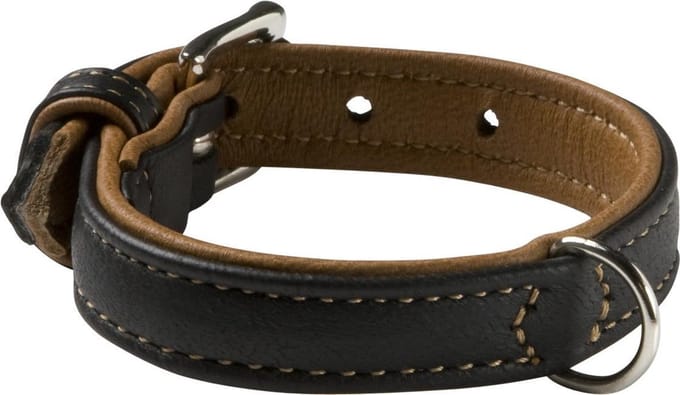 Hunter - Riem Halsband canadian Zwart / cogn 45x2.