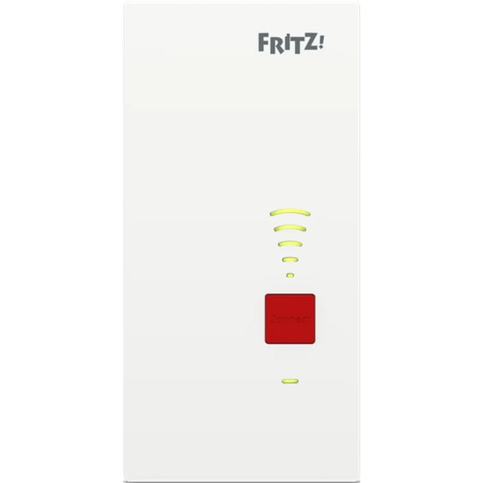 FRITZ!Repeater 2400 AC - WiFi Repeater - Dual Band - WiFi 5 - 600 + 1733 Mbps
