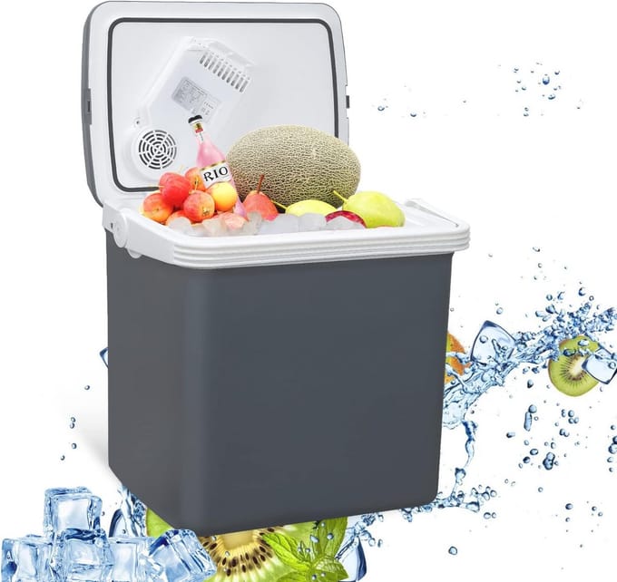 Draagbare Koelbox 24 Liter - Elektrische Mini-Koelkast voor Auto en Camping