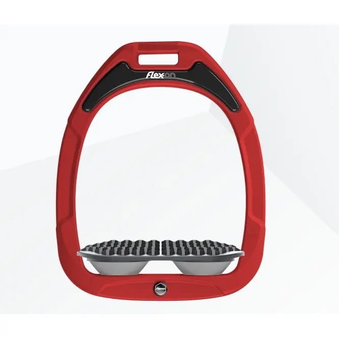 Uithoudingsvermogen stijgbeugels Rood/Grijs/Grijs Flex-On Green Composite