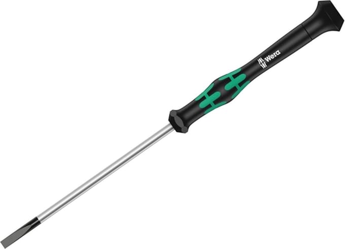 Wera 2035 screwdriver for slotted screws for electronic applicati