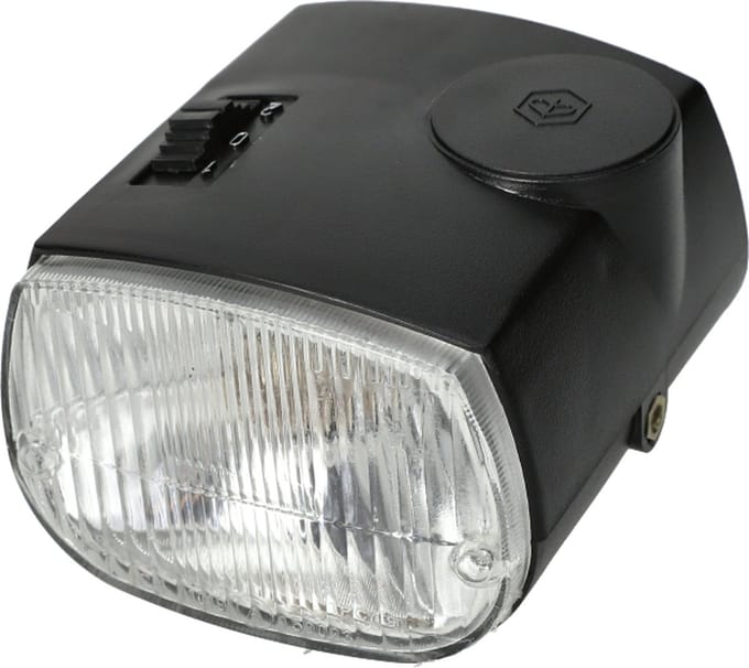 Koplamp Vespa Ciao zwart