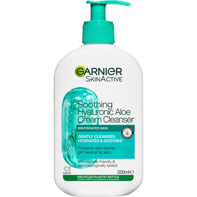 Garnier Skin Active Hyaluron Aloë Kalmerende Crèmecleanser 250 ml