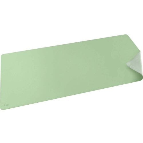 Trust Benya - XXL Bureaumat - 90x43 cm - PU-leer - Antislip Onderkant - Groen