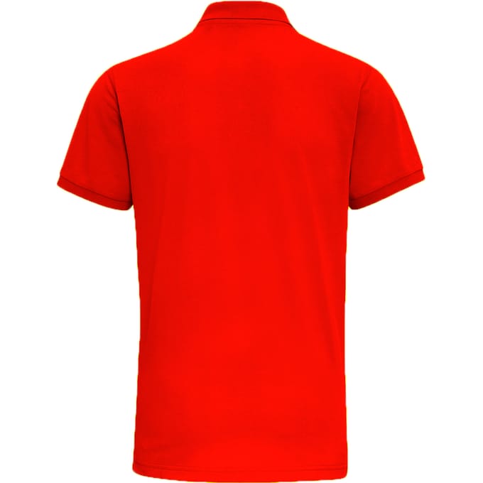 Asquith & Fox Heren Poloshirt met korte mouwen Prestatiemengsel (Kersenrood)