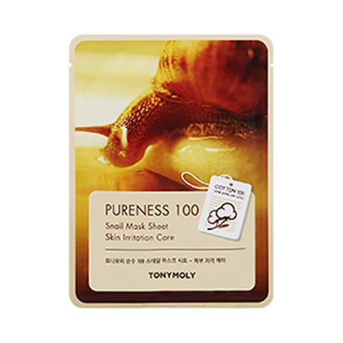 TONYMOLY - Pureness 100 Mask Sheet - Snail - 1stuk