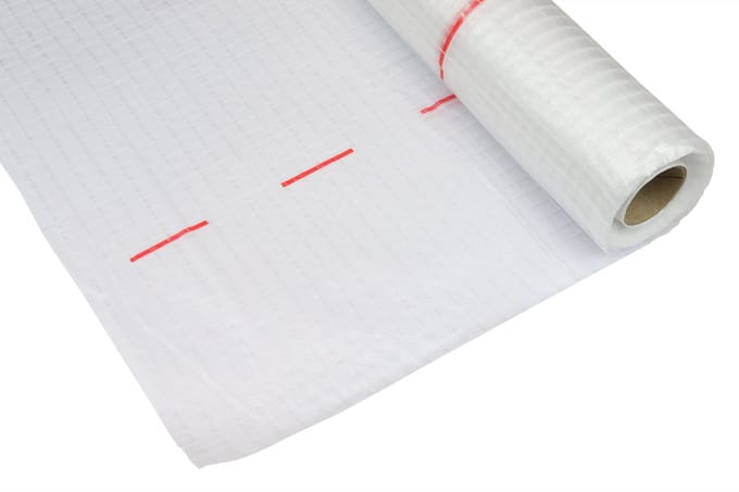 Wovar Dampremmende folie 90g/m2 | 1,50 x 25 meter