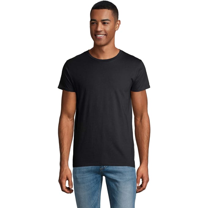 SOLS Heren Kruisvaarder T-Shirt (Muis Grijs Effen)