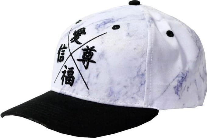Lauren Rose - Love & Faith Marble - Snapback Pet - One Size - Marmer