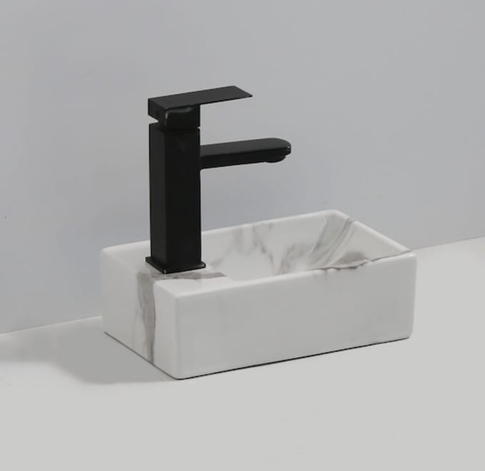 Ludvik 43 - Glans marmer - Toiletfontein