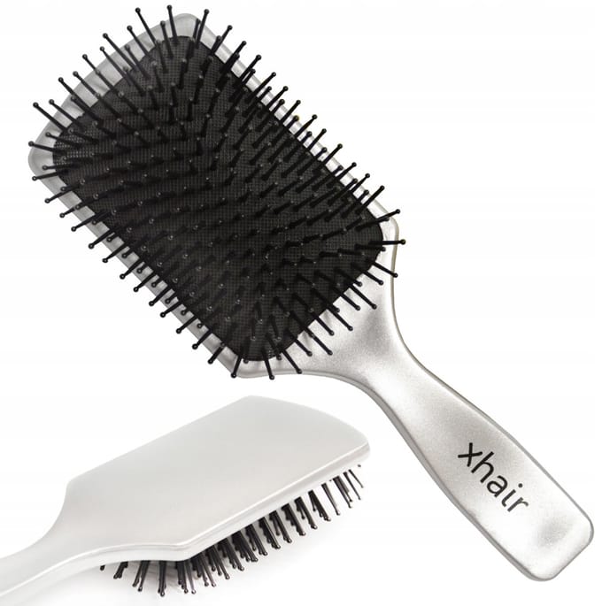 xhair Platte Haarborstel voor Dik en Lang Haar met Ballen