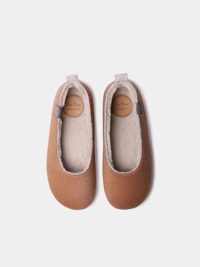 Damesslippers in ballerina-stijl met binnenvoering | MOLINA