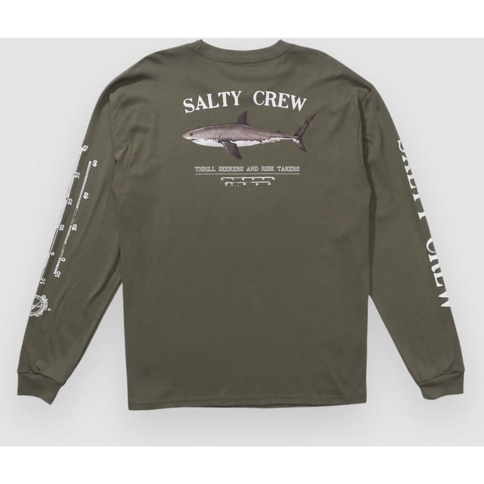 Salty Crew Bruce Longsleeve groen