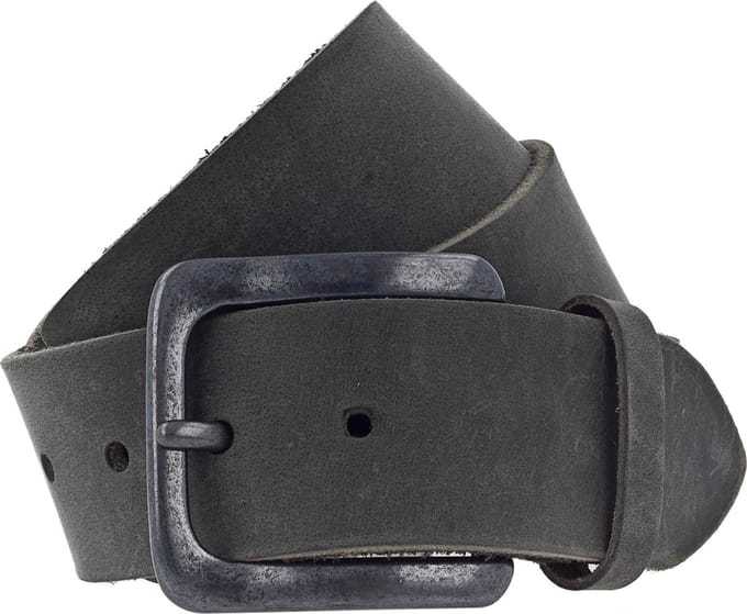 Vanzetti Riem Leder - Jongens - 110 cm - black