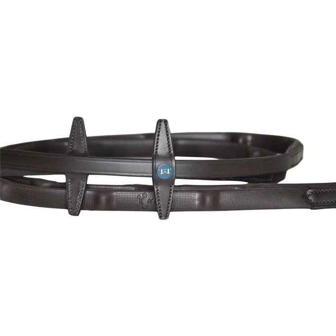 Leren voor paard in rubber met micro-noppen T de T