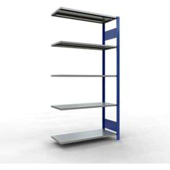 SCHULTE Lagertechnik - Insteeksysteem aanbouwrekken - 2000x1000x400 mm, type 150 kg
