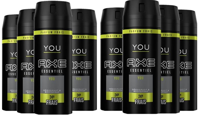 AXE Deo Spray YOU Essential 8 x 150 ml