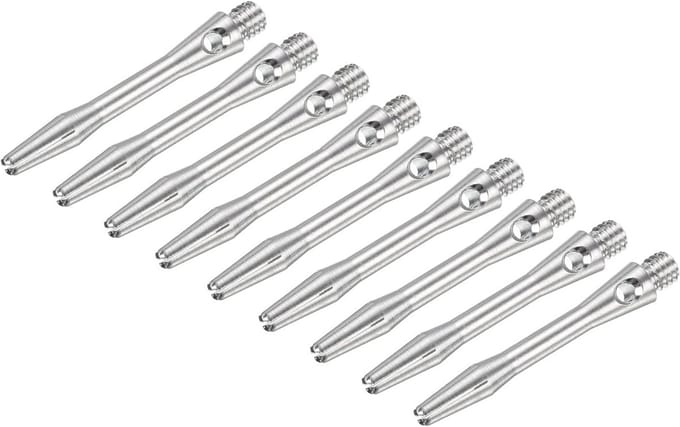 Aluminium Dart Shafts 35mm - Medium 2BA Draad - Dart Accessoires 9 Pack