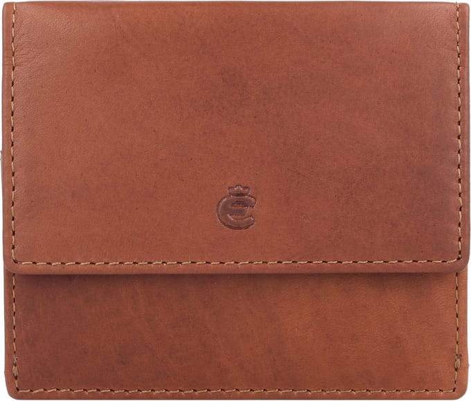 Esquire Dallas Portemonnee RFID-bescherming Leer 10.5 cm - Dames - Horizontaal - braun