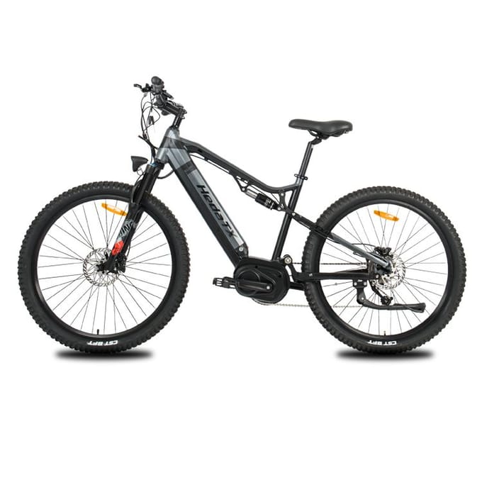 YANGOR H700 Stads E-Bike – Koppelingsensor, Tektro Hydraulische Remmen grijs