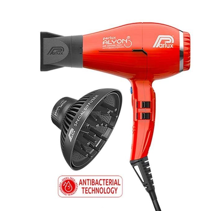 Sèche-cheveux - Parlux - Alyon Air Ionizer Tech - Rouge - 2250 Watts - Écologique rouge
