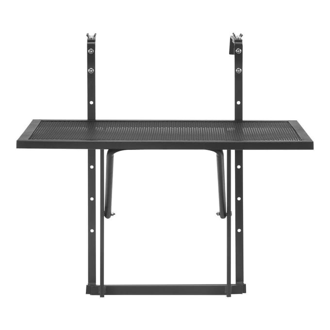 Balkontafel om op te hangen 19 x 24 inch Metalen Terrashek Tafel Verstelbaar