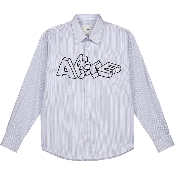 Shirt Lange mouwen Logo Blocks Shirt Gestreept