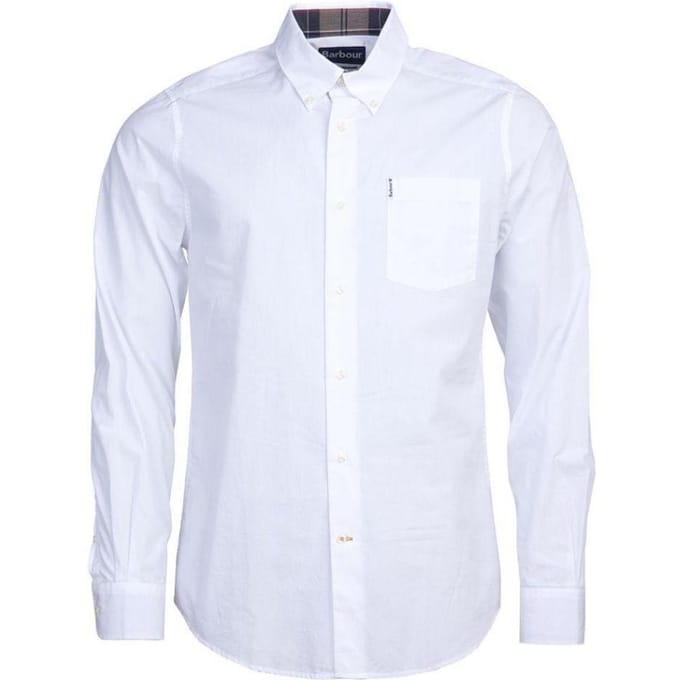 Barbour - Wh11 Shirt M/l White MSH4716
