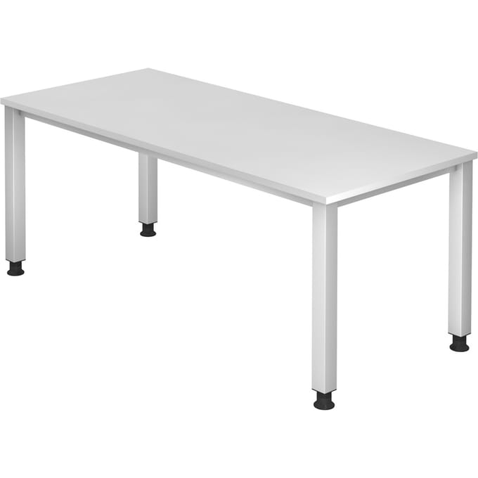QUEO 19 S | Bureau - Wit 180 x 80 Tafelhoogte I In hoogte verstelbaar