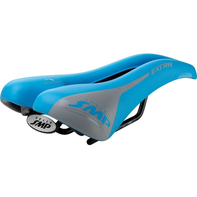 Selle Smp Extra Zadel Blauw 140 mm Man