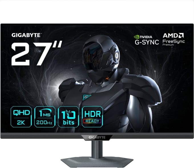27" GIGABYTE G27Q2 - 2560x1440 (QHD) - 200Hz - IPS