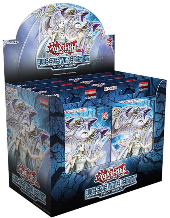 Yu-Gi-Oh! TCG Structure Deck: Blue-Eyes White Destiny Display (8) *German Version*