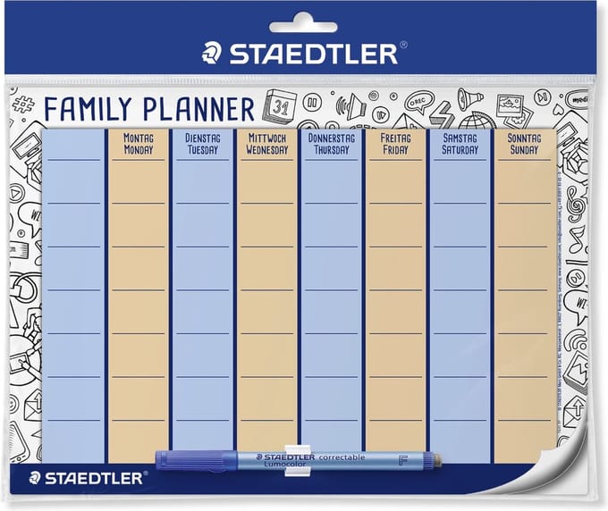 Staedtler Lumocolor family planner set 641 FP markeerstift 1 stuk(s)