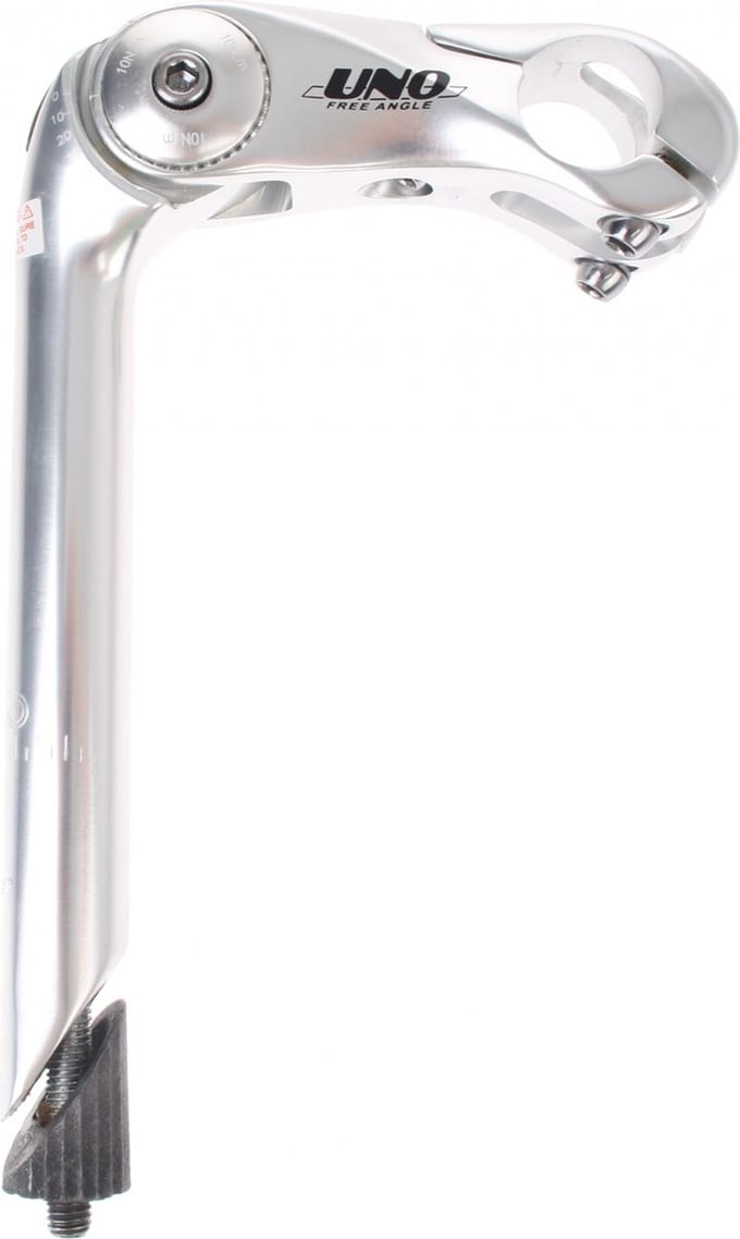 Kalloy stuurpen verstelbaar 22.2/110 zilver