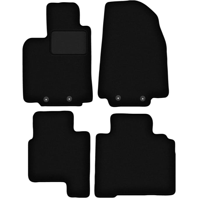Zwarte veloursmatten voor: Mazda CX-9 I SUV (2006-2015)