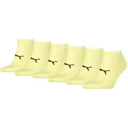 Puma Sport Sneakersokken Light 6-pack Geel-39/42