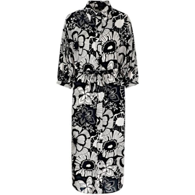 G-Maxx jurk Rana - Black/Sand