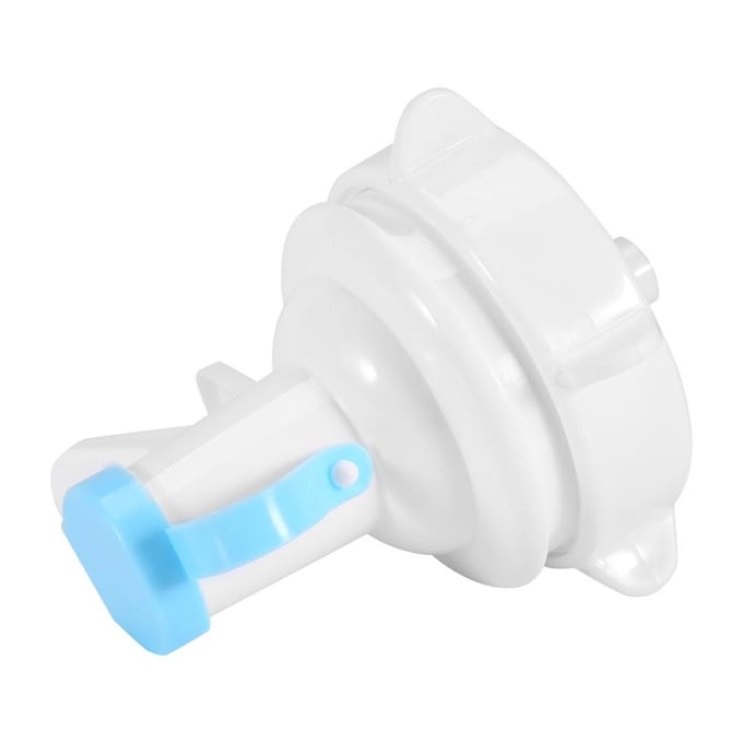 Distributeur d'eau potable manuel de 5 gallons avec pompe et bec verseur et bouchon anti-poussière white