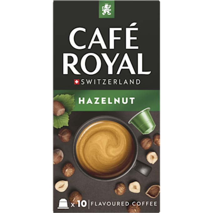Koffiecups hazelnoot flavour