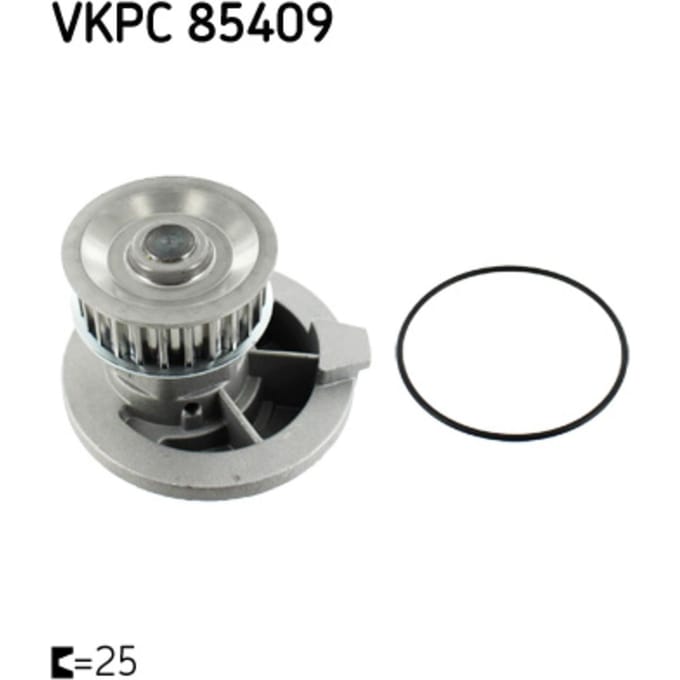Koelvloeistof pomp SKF VKPC 85409