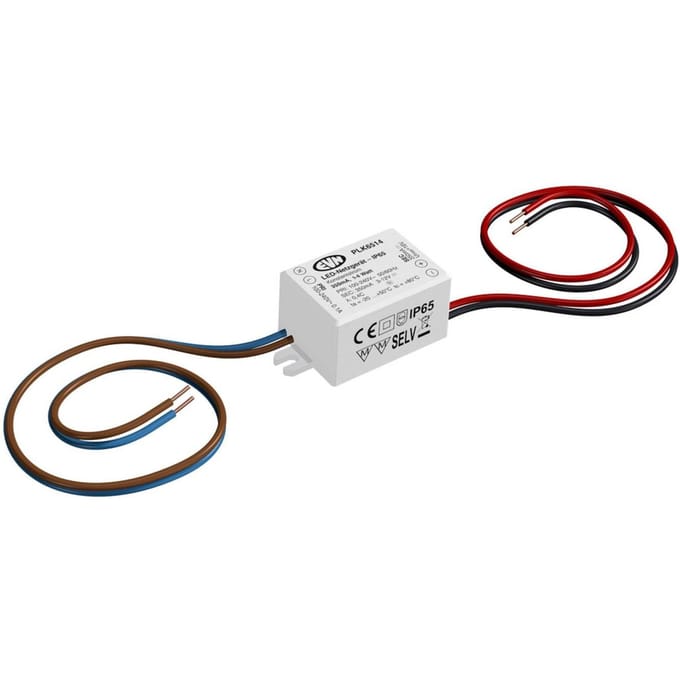 EVN PLK6514 LED driver, 350mA, 1-4W, IP65