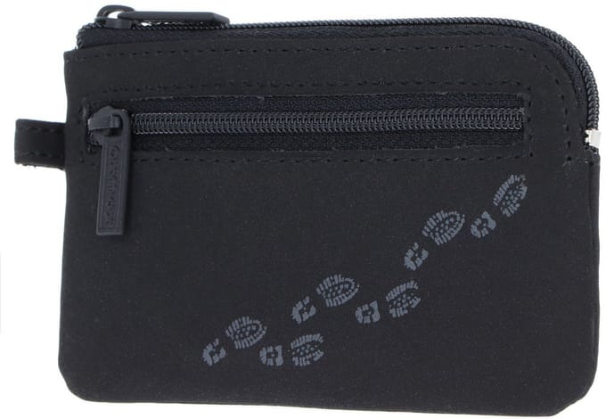 oxmox sleutelgeval New Cryptan Keyholder Footsteps Print Grey Black zwart