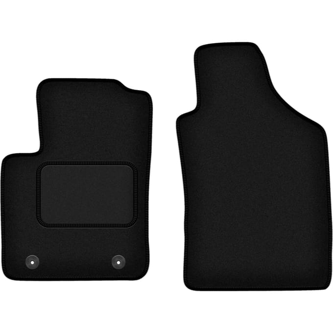 Voormatten zwart voor: Ford Ka MK2 hatchback (2008-2012)