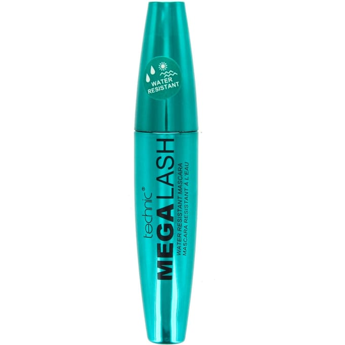 Technic Mega Lash Volumising Waterproof Mascara Black 10 ml