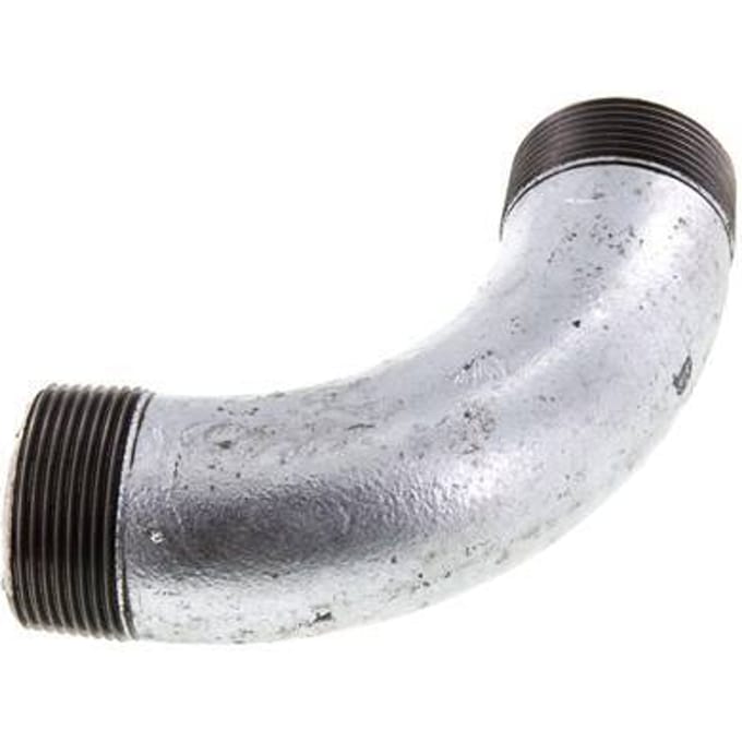 L-Pijp R1 1/2" Gietijzer 25bar