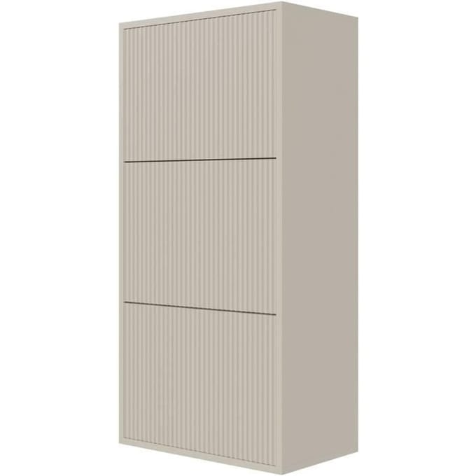 Selsey - VELDIO - Veldio schoenenkast drie niveaus - hangend - 50 cm - Grijs beige